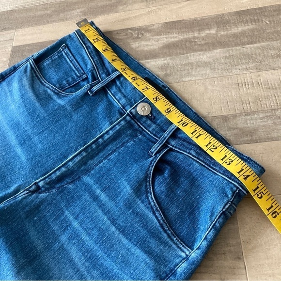 3X1 Jeans NYC Gallia Denim Flare Jeans Cropped Size 29 - Picture 5 of 16